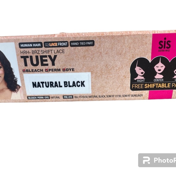 HRH- Only Brazilian 100 Virgin Remy Human Hair HD LaceFront shiftable part - Picture 3 of 5